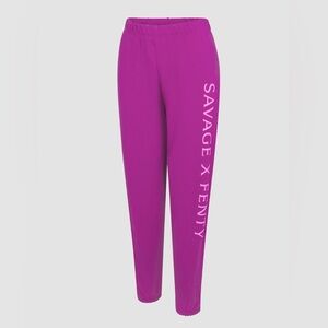 Savage X Fenty Bold Magenta Joggers
